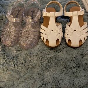 Cat & Jack Bundle Kids Shoes Sandals Size 11